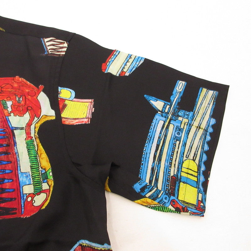 Supreme | シュプリーム Guns Silk S/S Shirt 半袖シャツ ブラック サイズ：M【姫路東店】