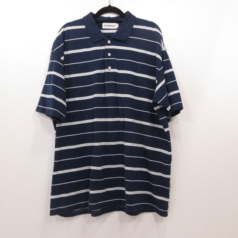 COOTIE | クーティー Moss Stitch Border S/S Polo ポロシャツ CTE-26S328 サイズ：M【姫路東店】
