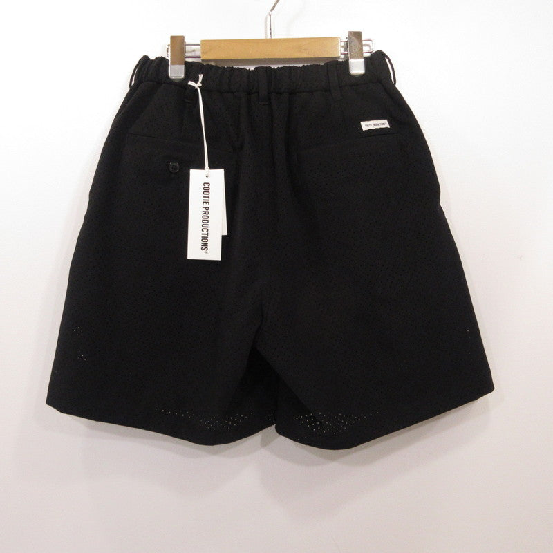 COOTIE | クーティー Punching Faux Suede Side Seamless Easy Shorts ショートパンツ CTE-26S119 ブラック サイズ：M【姫路東店】
