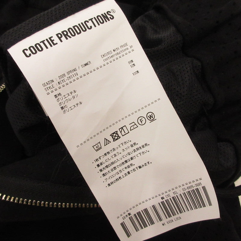 COOTIE | クーティー Punching Faux Suede Side Seamless Easy Shorts ショートパンツ CTE-26S119 ブラック サイズ：M【姫路東店】