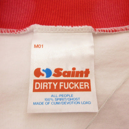 SAINT MICHAEL | セントマイケルセイントマイケル I LOVE SAINT 半袖Ｔシャツ SM-MK3-0000-018 ホワイト サイズ：XL【姫路東店】
