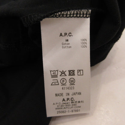 A.P.C | アーペーセー Standard Rue Madame 半袖Ｔシャツ 4114323 ブラック サイズ：S【姫路東店】