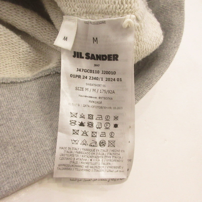 JIL SANDER | ジルサンダー スウェット J47GC0110 国内正規タグ グレー サイズ：M【姫路東店】