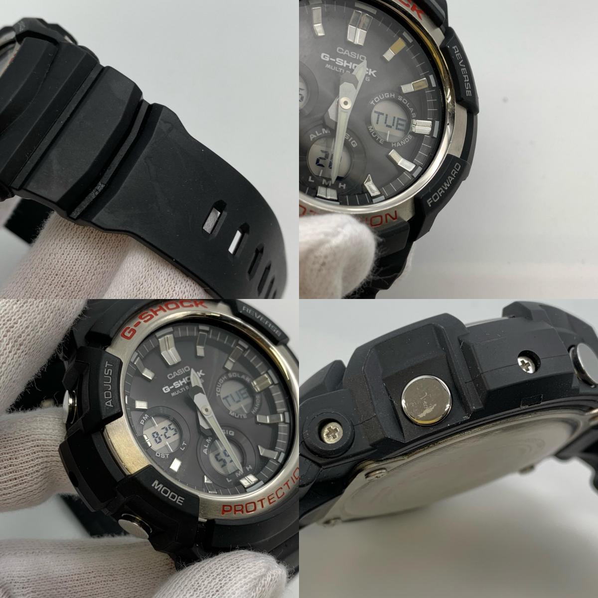 G-SHOCK | ジーショック 腕時計 GAW-100-1AJF アナデジ電波ソーラー ブラック【姫路東店】
