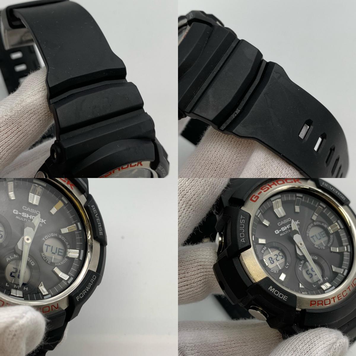 G-SHOCK | ジーショック 腕時計 GAW-100-1AJF アナデジ電波ソーラー ブラック【姫路東店】