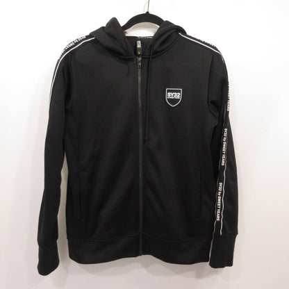 SY32 by SWEET YEARS | エスワイサーティーツーバイスウィートイヤーズ BONDING TRACK ZIP HOODIE ジャージ 8123 ブラック サイズ：M【姫路東店】