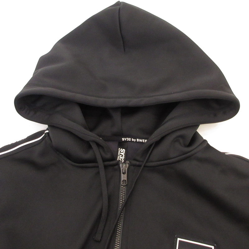 SY32 by SWEET YEARS | エスワイサーティーツーバイスウィートイヤーズ BONDING TRACK ZIP HOODIE ジャージ 8123 ブラック サイズ：M【姫路東店】