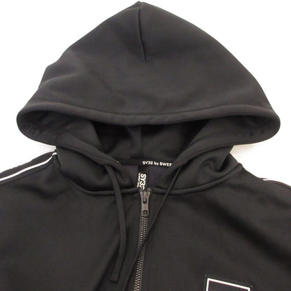 SY32 by SWEET YEARS | エスワイサーティーツーバイスウィートイヤーズ BONDING TRACK ZIP HOODIE ジャージ 8123 ブラック サイズ：M【姫路東店】