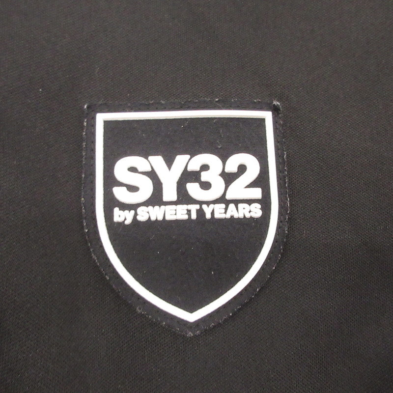 SY32 by SWEET YEARS | エスワイサーティーツーバイスウィートイヤーズ BONDING TRACK ZIP HOODIE ジャージ 8123 ブラック サイズ：M【姫路東店】