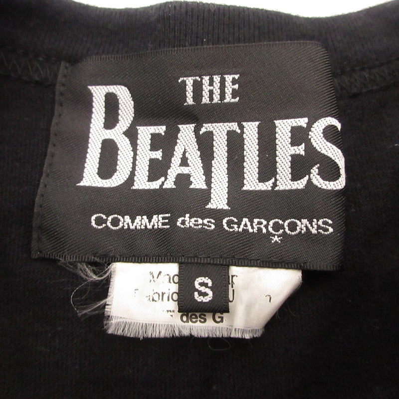 COMME des GARCONS | コムデギャルソン 半袖Ｔシャツ VZ-T001 ×THE BEATLES ブラック サイズ：S【姫路東店】