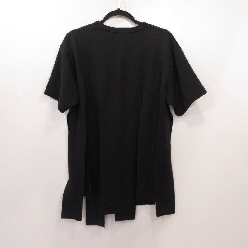 COMME des GARCONS | コムデギャルソン Hem-Slit Logo Printed T-Shirt 半袖Ｔシャツ SZ-T1014 ブラック サイズ：XL【姫路東店】