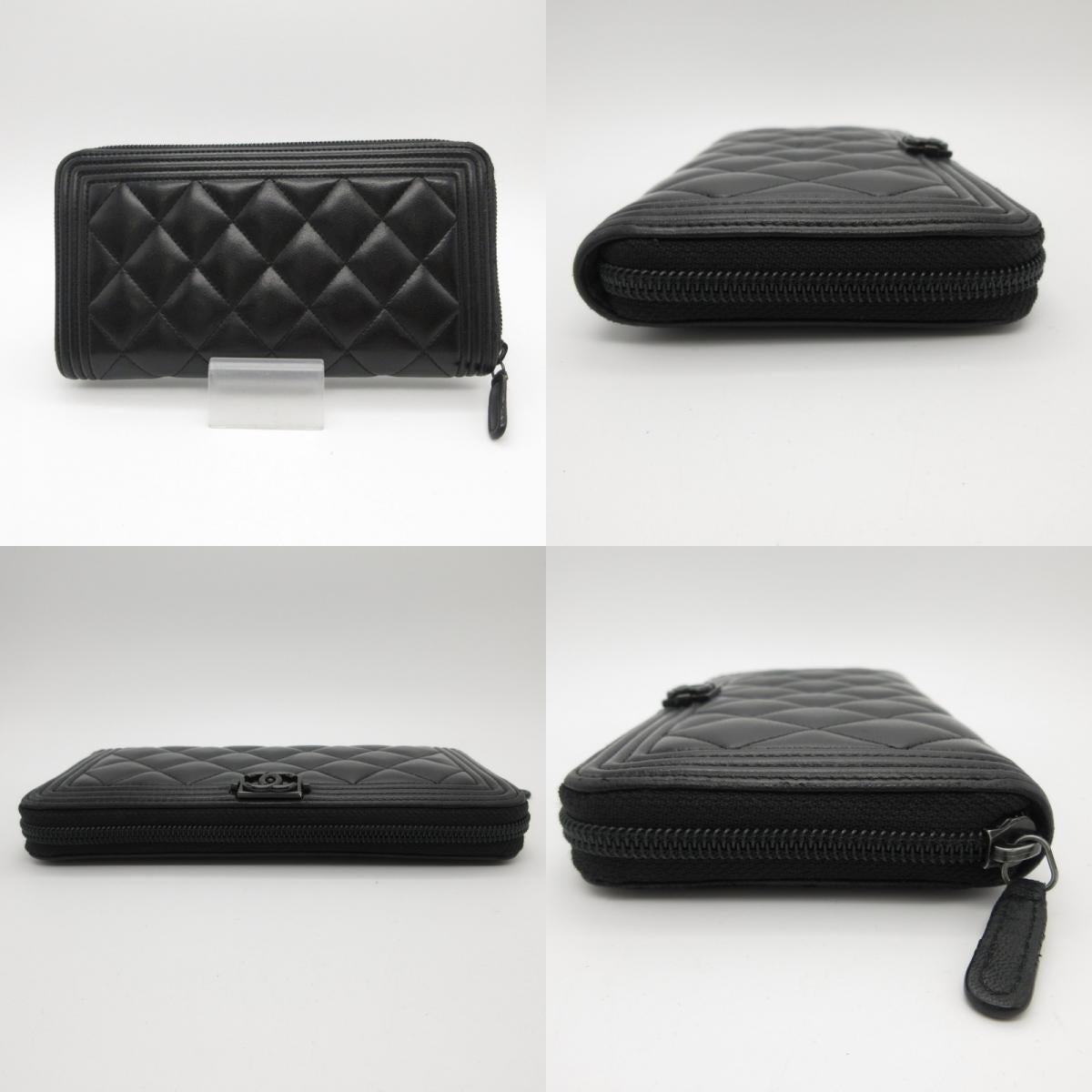 CHANEL | シャネル ラムスキン BOY CHANEL 長財布 A80815【姫路東店】
