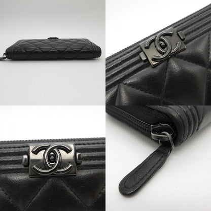 CHANEL | シャネル ラムスキン BOY CHANEL 長財布 A80815【姫路東店】