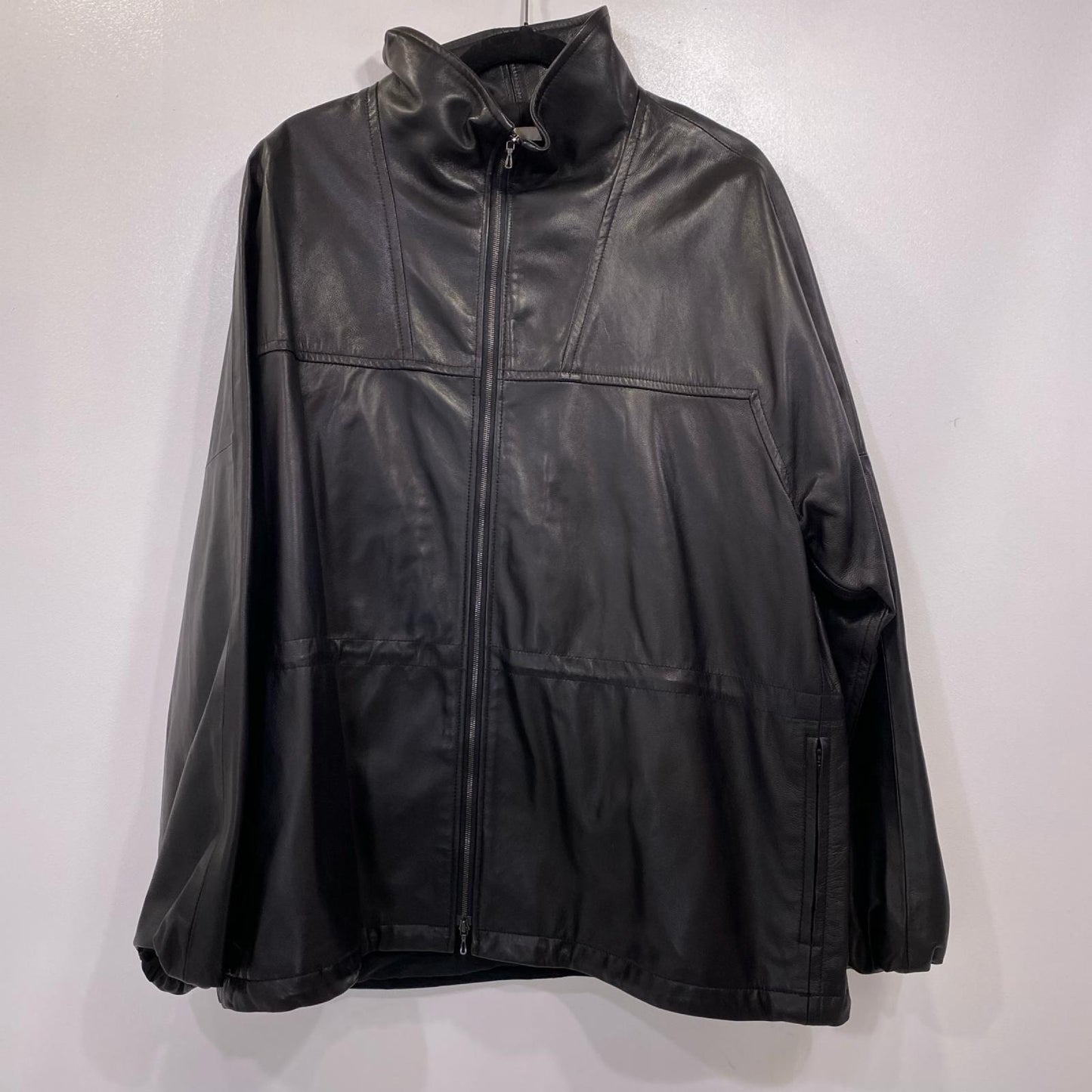 LIDNM | リドム GOAT LEATHER TECH BLOUSON レザー Im24ss02571 2024S/S ブラック サイズ：M【姫路東店】