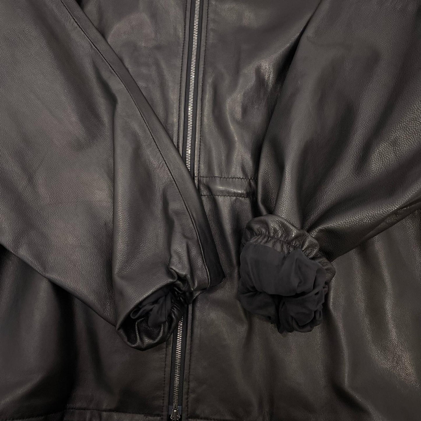 LIDNM | リドム GOAT LEATHER TECH BLOUSON レザー Im24ss02571 2024S/S ブラック サイズ：M【姫路東店】