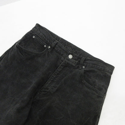 LIDNM | リドム CRACK WASHED BAGGY DENIM PANT デニムパンツ Im25ss10672 ブラック サイズ：M【姫路東店】