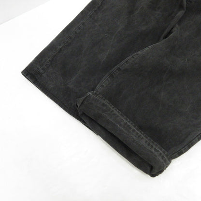 LIDNM | リドム CRACK WASHED BAGGY DENIM PANT デニムパンツ Im25ss10672 ブラック サイズ：M【姫路東店】