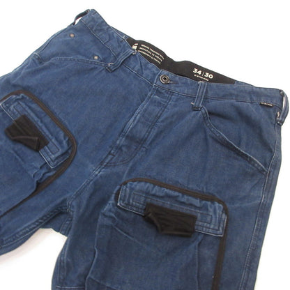 G-STAR | ジースター 3D PM Straight Tapered Cargo カーゴパンツ D20621 ブルー サイズ：34【姫路東店】