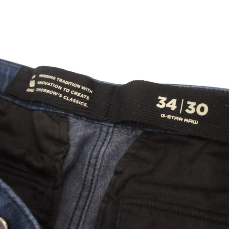 G-STAR | ジースター 3D PM Straight Tapered Cargo カーゴパンツ D20621 ブルー サイズ：34【姫路東店】