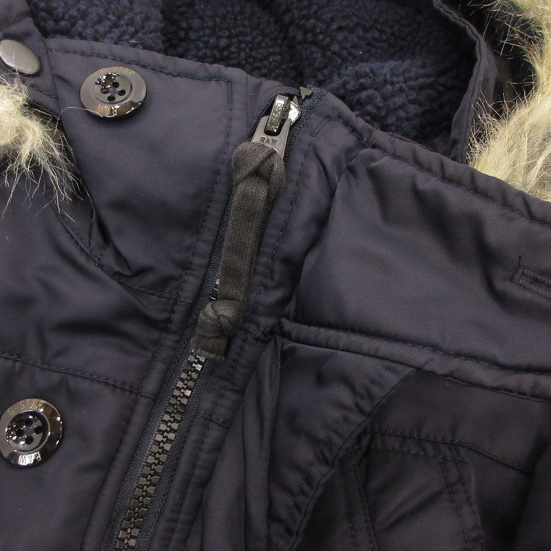 G-STAR | ジースター Expedic Fur HDD Parka モッズコート D05972 ネイビー サイズ：XL【姫路東店】