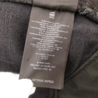 G-STAR | ジースター DELINE 3D SLIM JKT デニム D03484 ネイビー サイズ：XS【姫路東店】