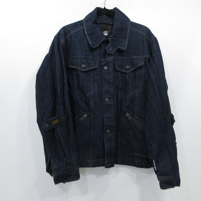 G-STAR | ジースター Flight Combat Jacket デニム D19123 ネイビー サイズ：L【姫路東店】