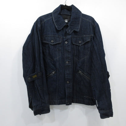 G-STAR | ジースター Flight Combat Jacket デニム D19123 ネイビー サイズ：L【姫路東店】