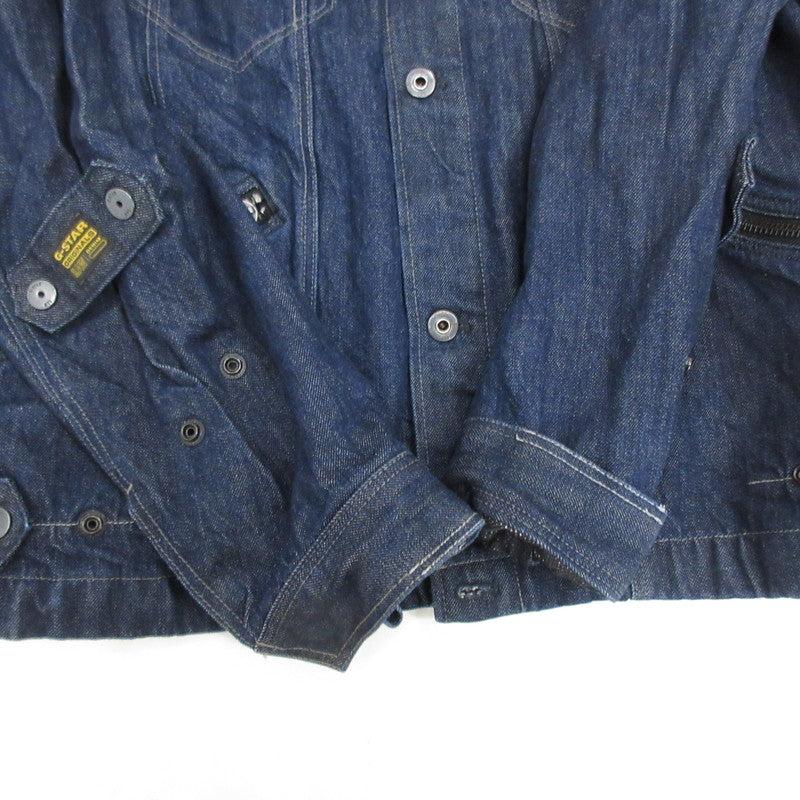G-STAR | ジースター Flight Combat Jacket デニム D19123 ネイビー サイズ：L【姫路東店】