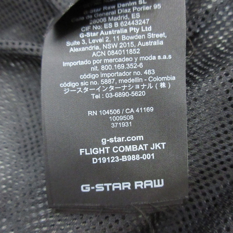 G-STAR | ジースター Flight Combat Jacket デニム D19123 ネイビー サイズ：L【姫路東店】
