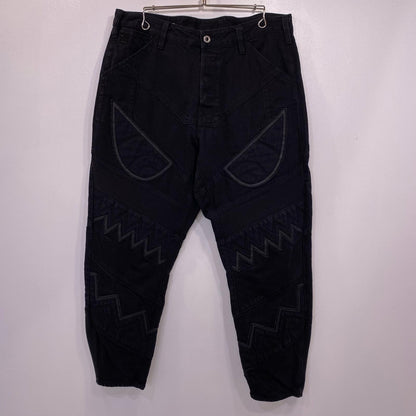 G-STAR | ジースター Motac-X Deconstructed Relaxed Straight Moto Jeans デニムパンツ D09520 サイズ:W33 ブラック【姫路東店】