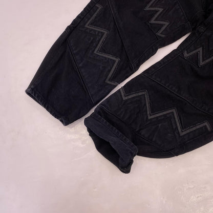 G-STAR | ジースター Motac-X Deconstructed Relaxed Straight Moto Jeans デニムパンツ D09520 サイズ:W33 ブラック【姫路東店】