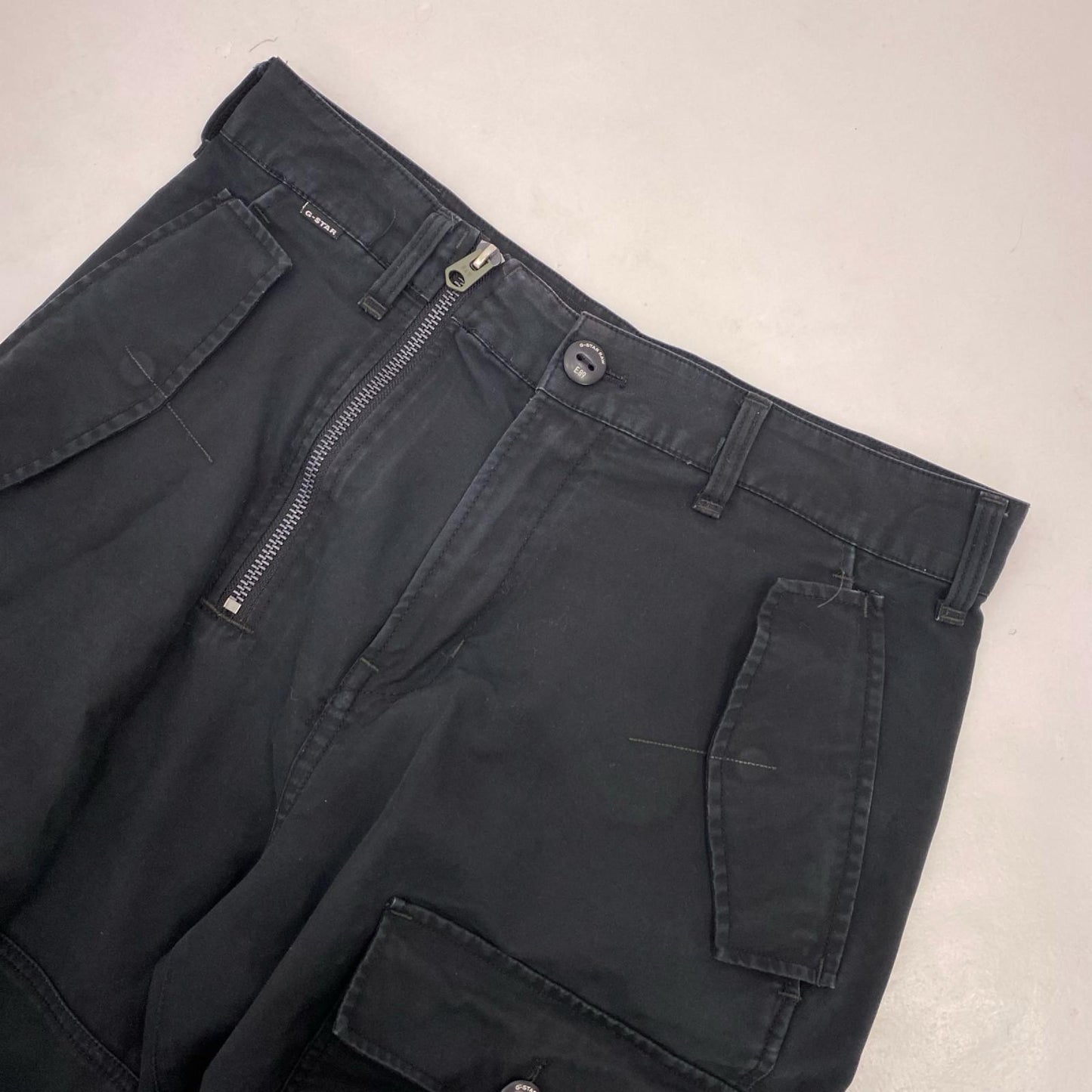 G-STAR | ジースター Zippy Cargo Relaxed Tapered Pants カーゴパンツ D21037 サイズ:W34 ブラック【姫路東店】