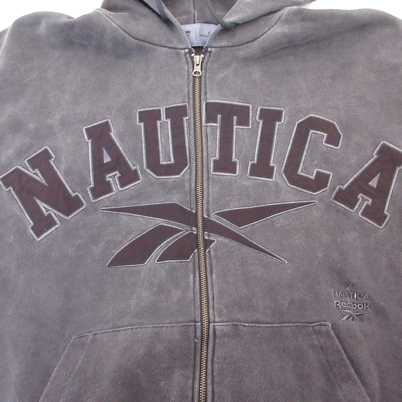 NAUTICA | ノーティカ パーカー 253-1254 ×Reebok ブラック サイズ：L【姫路東店】