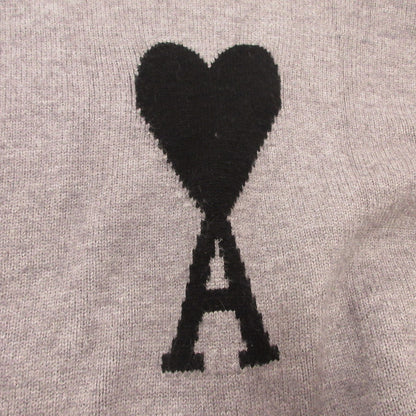 AMI | アミ セーター A21FK009.016 国内正規タグ グレー サイズ：L【姫路東店】
