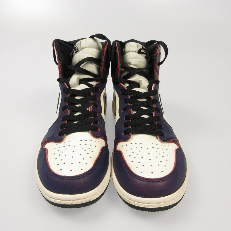 NIKE | ナイキ SB AIR JORDAN 1 HIGH LA to CHICAGO スニーカー CD6578-507 専売 パープル 29cm【姫路東店】