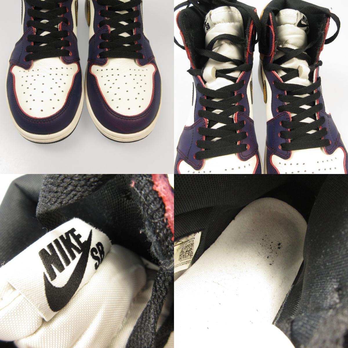 NIKE | ナイキ SB AIR JORDAN 1 HIGH LA to CHICAGO スニーカー CD6578-507 専売 パープル 29cm【姫路東店】