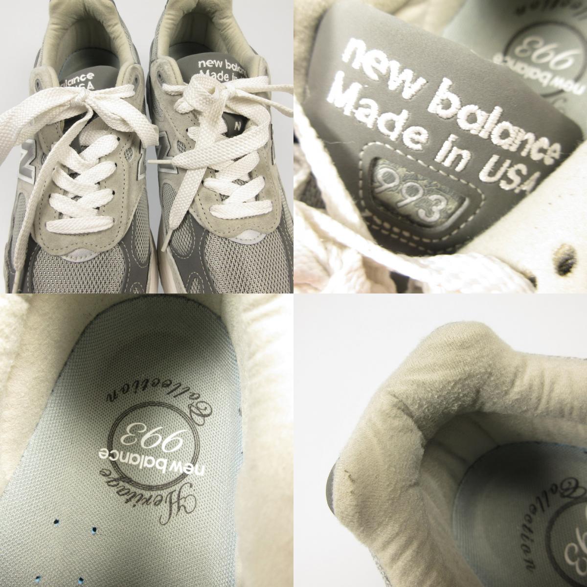 NEW BALANCE | ニューバランス スニーカー MR993GL グレー 28cm【姫路東店】