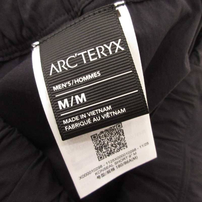ARC'TERYX | アークテリクス Konseal Short 9 ショートパンツ X000010298 ブラック サイズ：M【姫路東店】