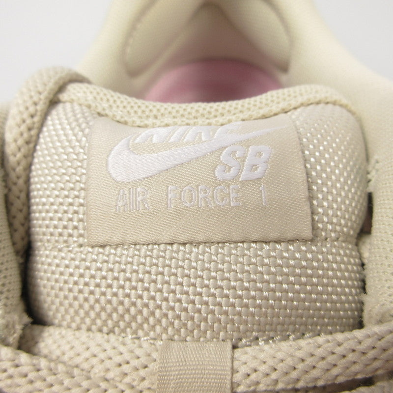 NIKE | ナイキ AIR FORCE 1 LOW LIGHT OREWOOD BROWN/PINK FOAM スニーカー HM8517-100 アイボリー 26.5cm【姫路東店】