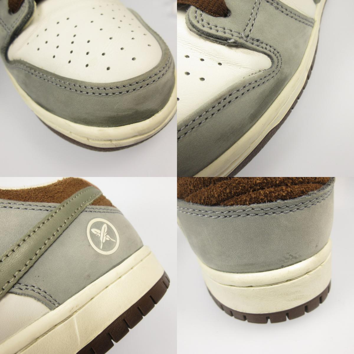 NIKE | ナイキ Dunk Low Pro QS スニーカー FQ1180-001 ×堀米優斗 グレー 26.5cm【姫路東店】