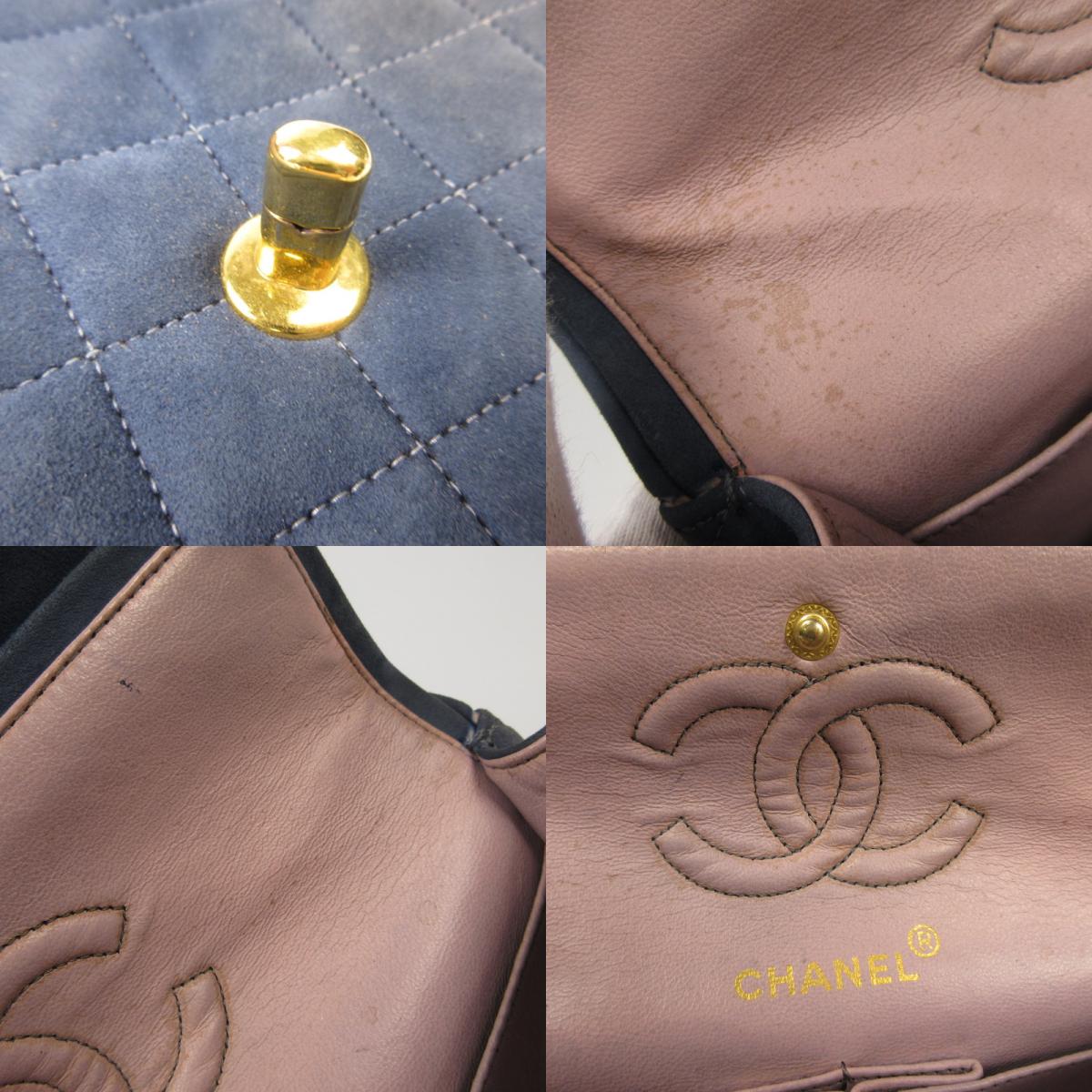 CHANEL | シャネル マトラッセ23 ダブルフラップ スエード ショルダーバッグ【姫路東店】