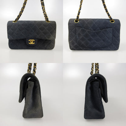 CHANEL | シャネル マトラッセ23 ダブルフラップ スエード ショルダーバッグ【姫路東店】