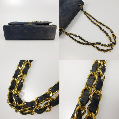 CHANEL | シャネル マトラッセ23 ダブルフラップ スエード ショルダーバッグ【姫路東店】