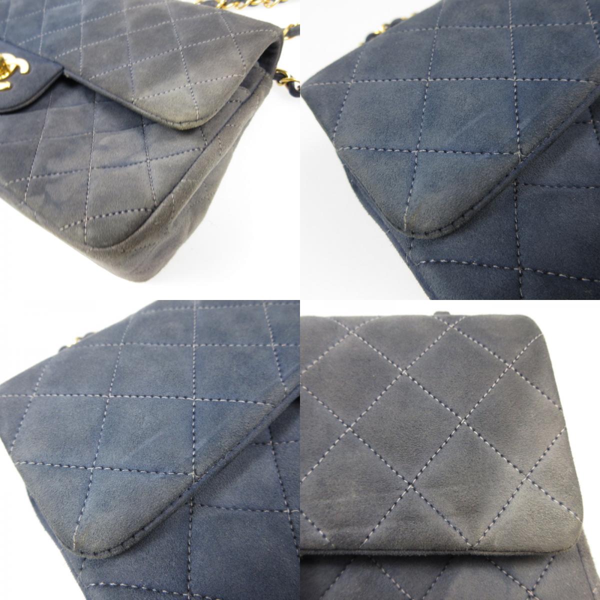 CHANEL | シャネル マトラッセ23 ダブルフラップ スエード ショルダーバッグ【姫路東店】