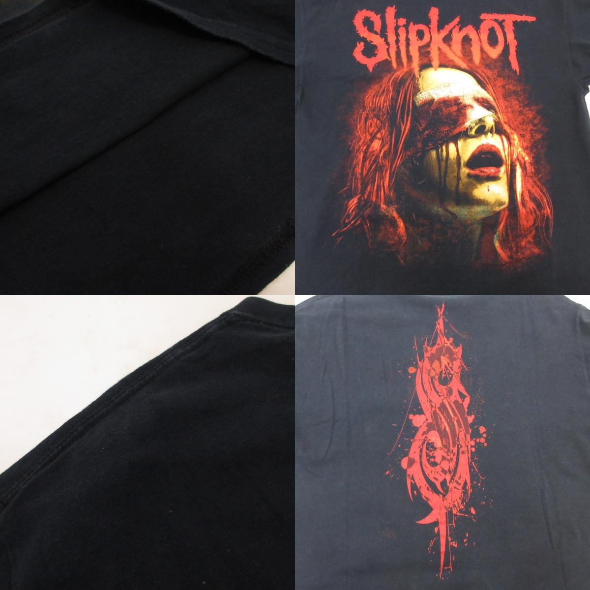 GILDAN ギルダン Slipknot 半袖Ｔシャツ ブラック サイズ：L【姫路東店】