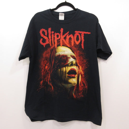 GILDAN ギルダン Slipknot 半袖Ｔシャツ ブラック サイズ：L【姫路東店】