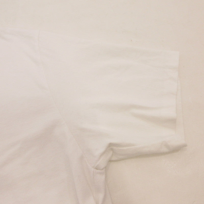 WACKOMARIA | ワコマリア WASHED HEAVY WEIGHT CREW NECK T-SHIRT 半袖Ｔシャツ DEATHROW-WM-WT01 ×DEATH ROW RECORDS ホワイト サイズ：L【姫路東店】