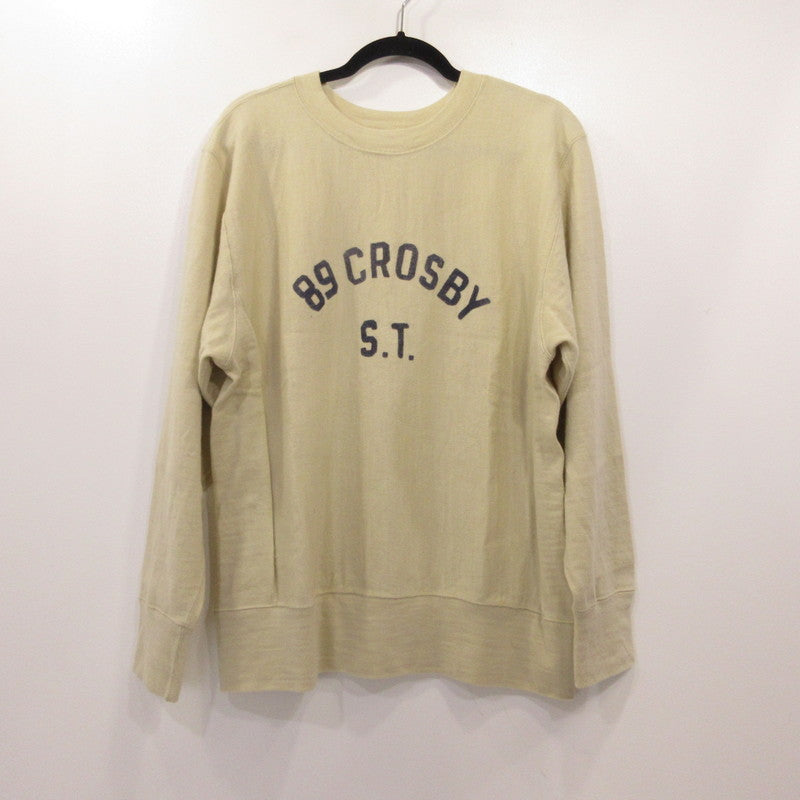 45rpm | ４５アールピーエム USモープリントの908リバースセーター セーター ベージュ【姫路東店】