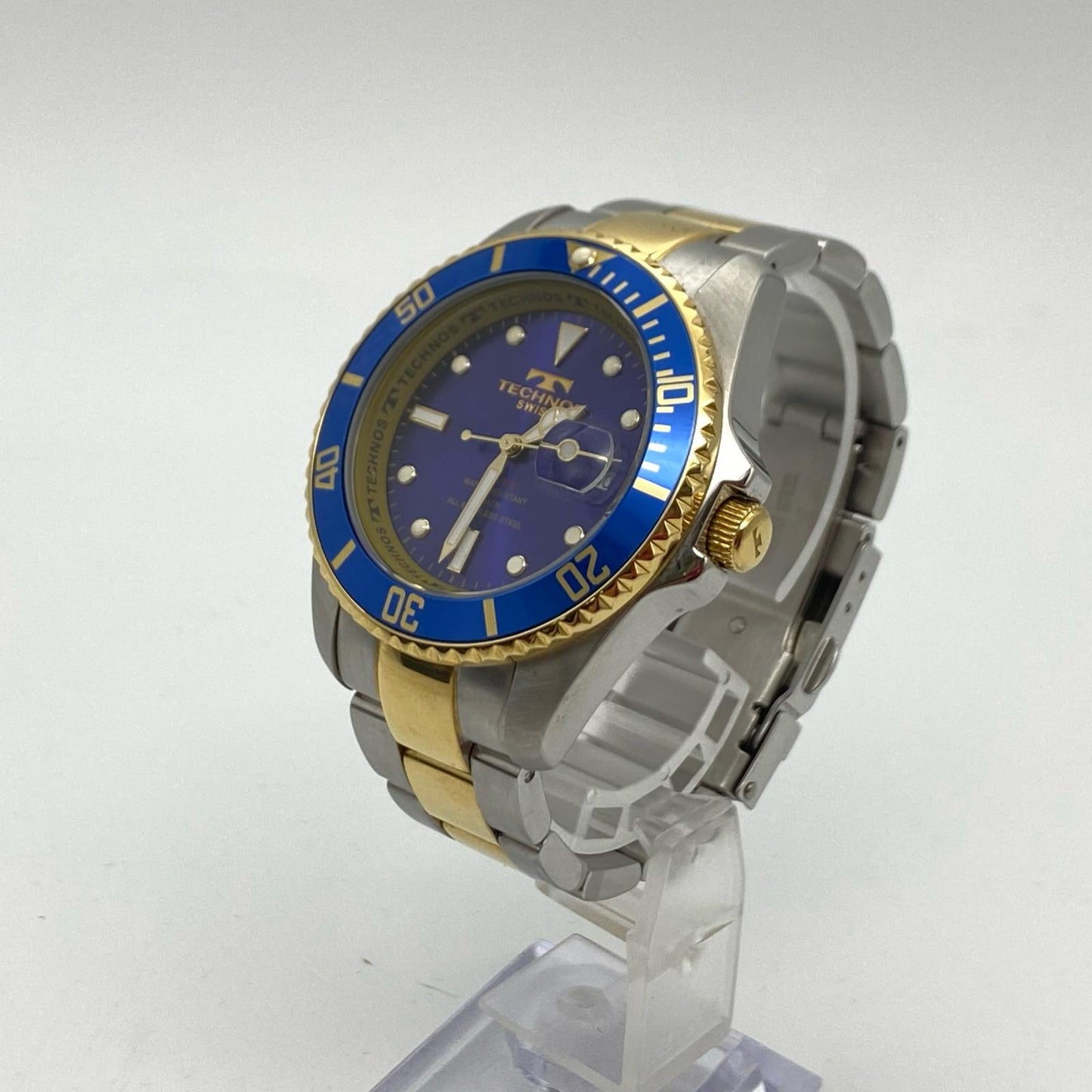 TECHNOS | テクノス AIR DIVER I 腕時計 TAM629 アナログクォーツ シルバー【姫路東店】