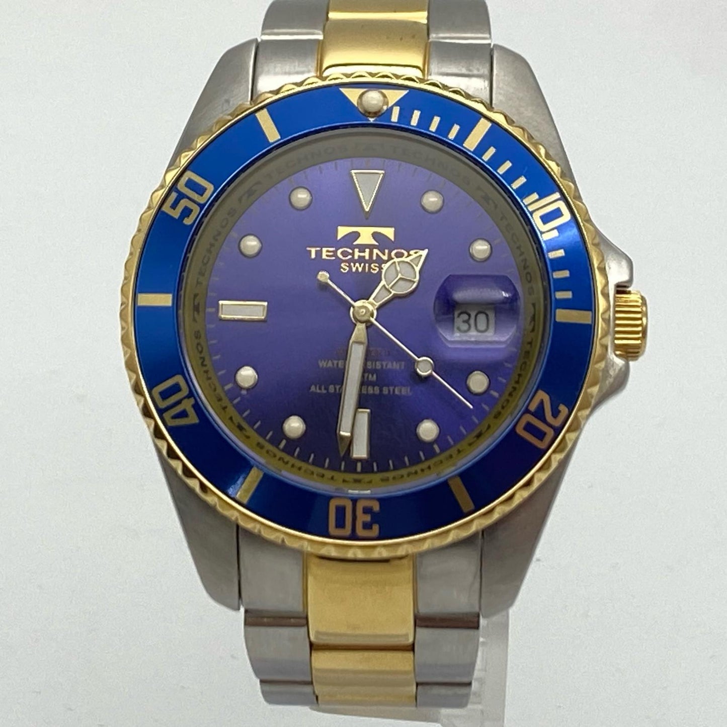 TECHNOS | テクノス AIR DIVER I 腕時計 TAM629 アナログクォーツ シルバー【姫路東店】
